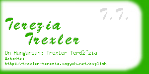 terezia trexler business card